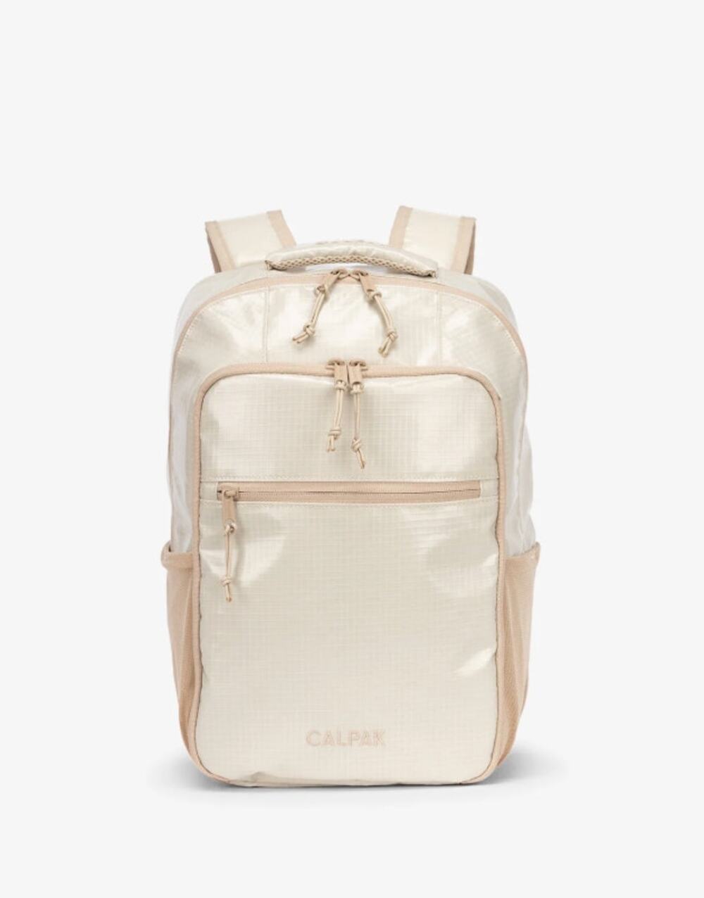 Calpak Terra White Sand Laptop Travel Backpack NWT